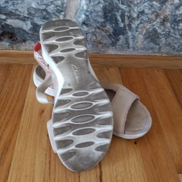 Clarks Women's Collection Amanda Step Sandal 10.5 woman adjustable strap comfort - Picture 11 of 11